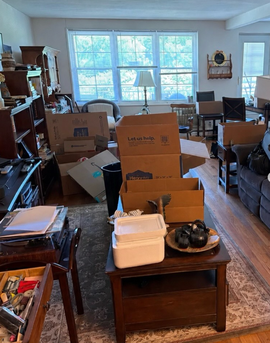 Living Room before LoadStar cleanout